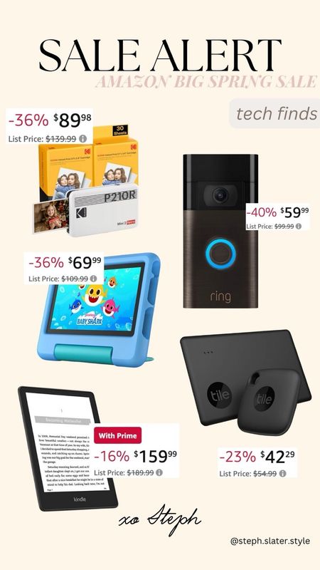 Amazon big spring sale tech finds! 

#LTKhome #LTKsalealert