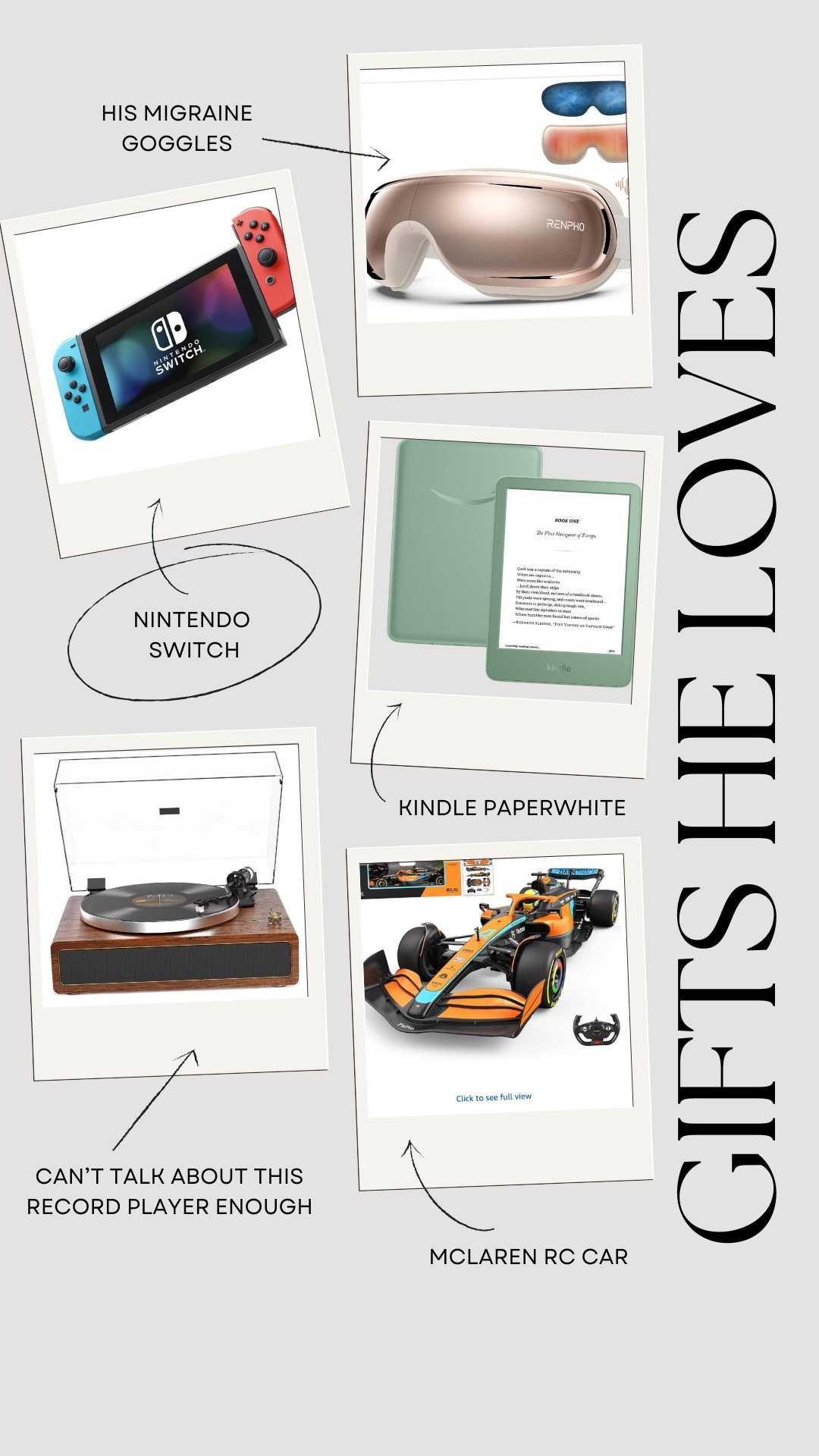 Gifts my husband has loved getting! 

#LTKGiftGuide #LTKHoliday