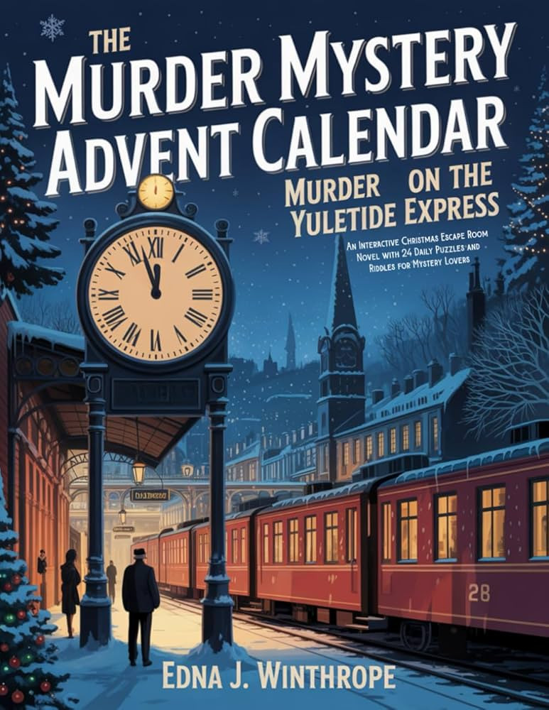 The Murder Mystery Advent Calendar - Murder on the Yuletide Express: An Interactive Christmas Esc... | Amazon (US)