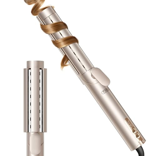 TYMO Dual-Size Airflow Curling Iron 1 1/2 Inch to 2 Inch, Beach Waves Curling Iron for Short Hair... | Amazon (US)