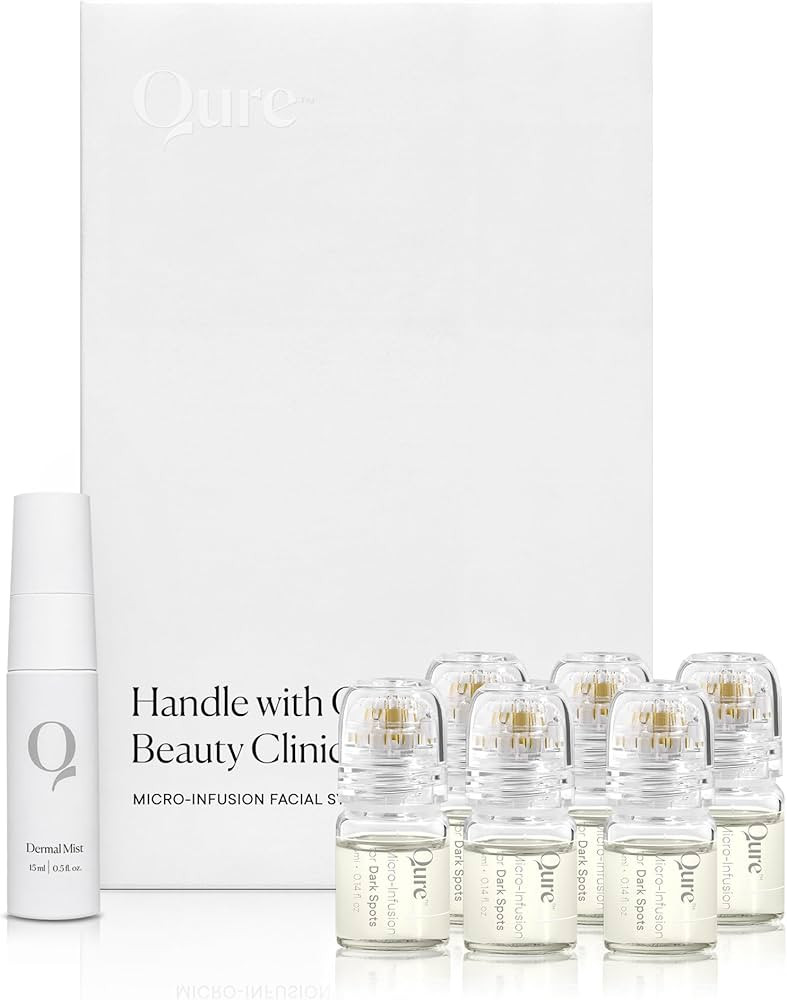 Qure Micro-Infusion System for Face - Dark Spots - Peptide Serum for luminous and even-looking sk... | Amazon (US)