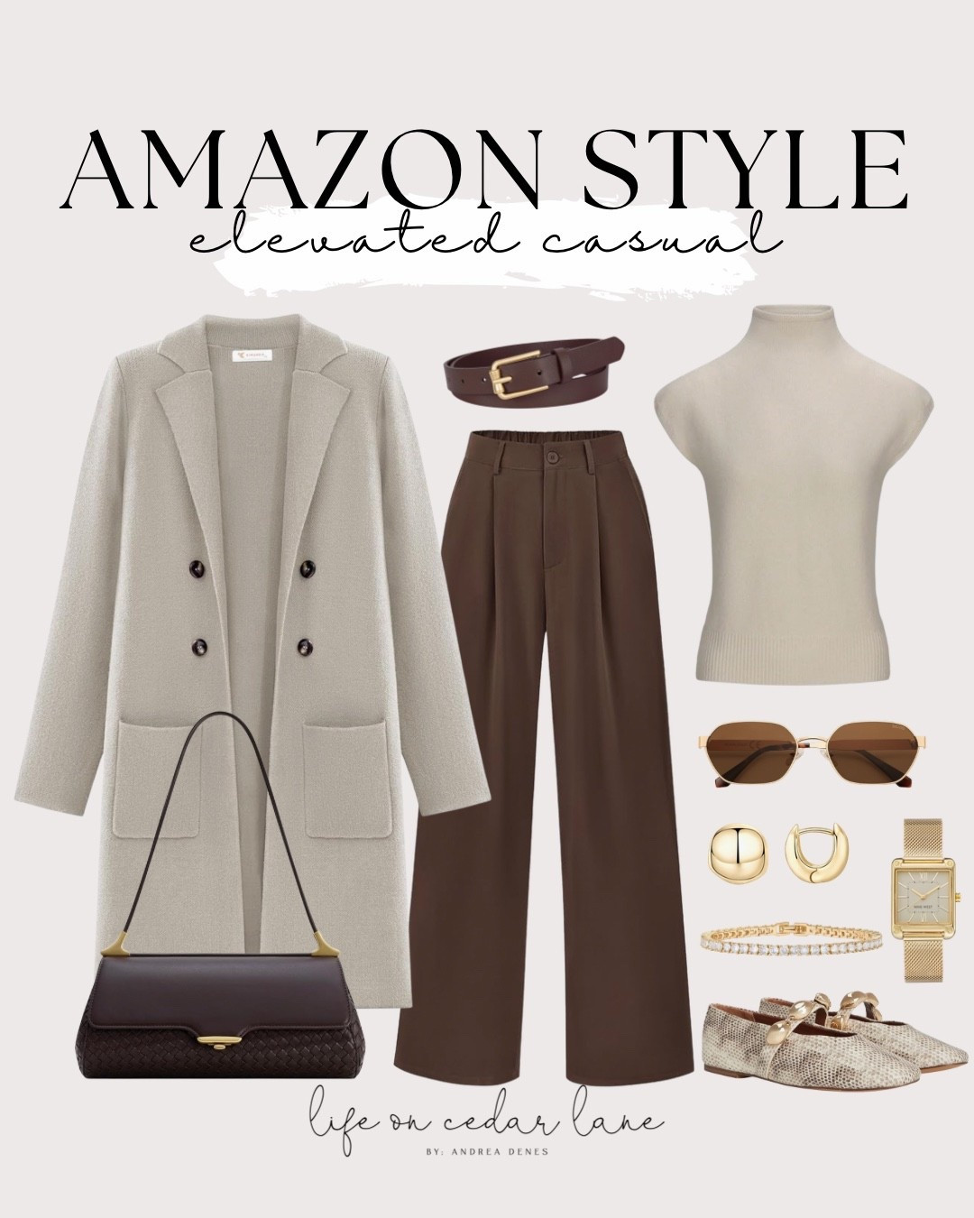Check out my elevated casual Amazon style! Perfect for a stylish day out. #casualchic #amazonstyle

#LTKWorkwear #LTKSaleAlert #LTKOver40