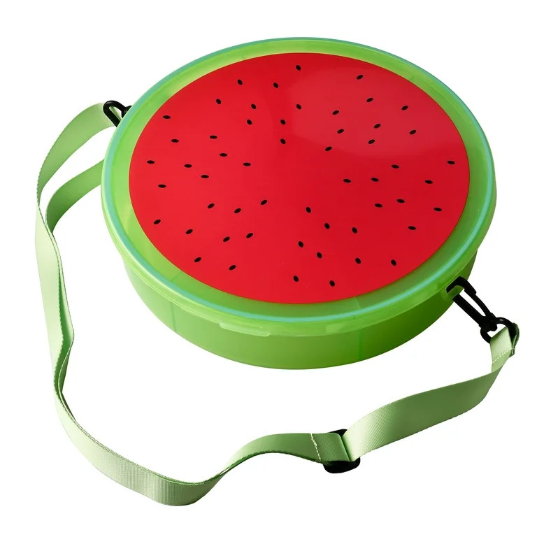 Cook with Color Watermelon Snack Box with Lid, Figural Food Storage Container | Walmart (US)