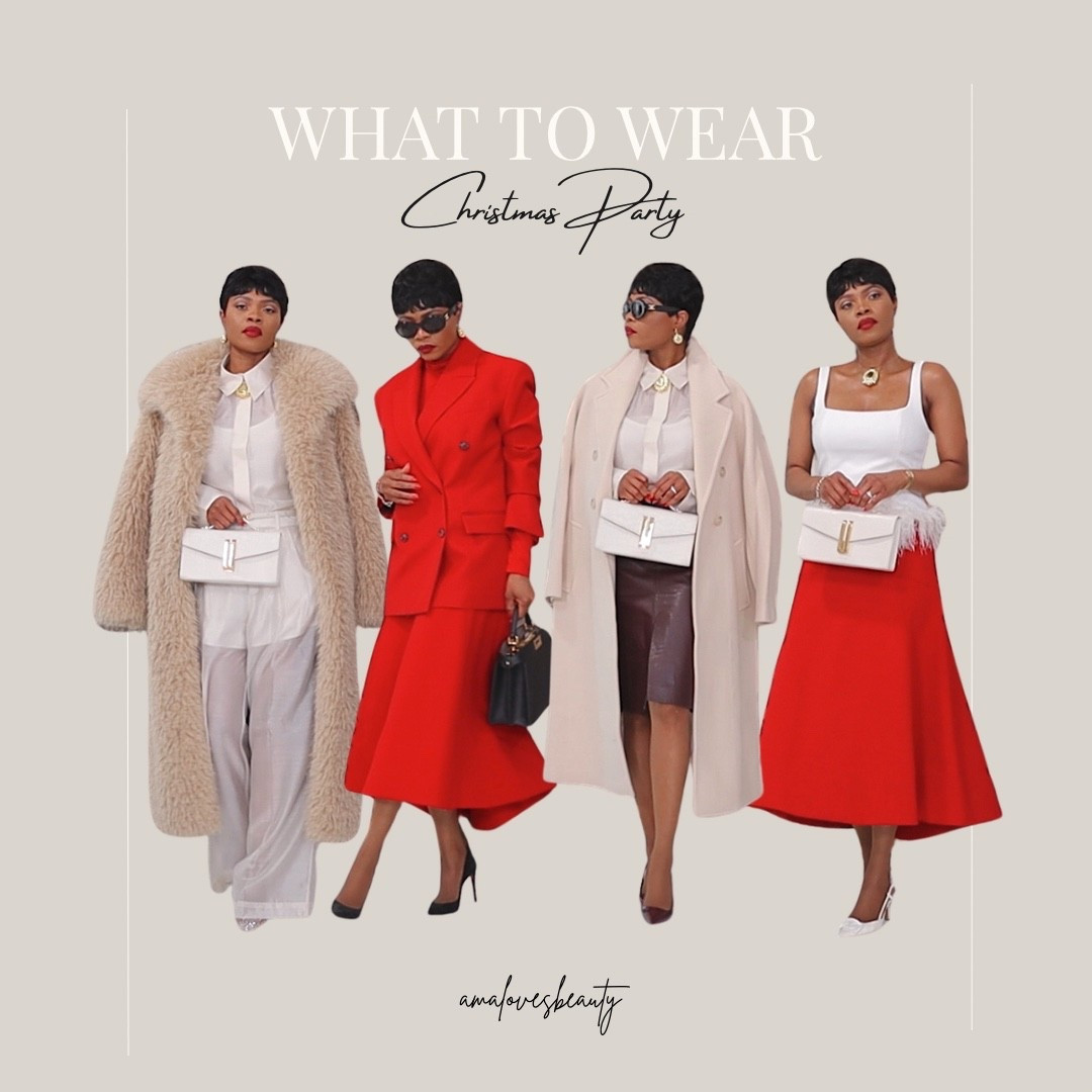 Looking for what to wear, here are 4 Christmas party outfit ideas to recreate for the holiday season, this simple yet chic looks will surely make you feel the best dressed in the room ❤️, Zara outfits, Mango outfits, h&m outfits, style tips, Partywear Inspo.

#LTKHoliday #LTKgrwm #LTKootd