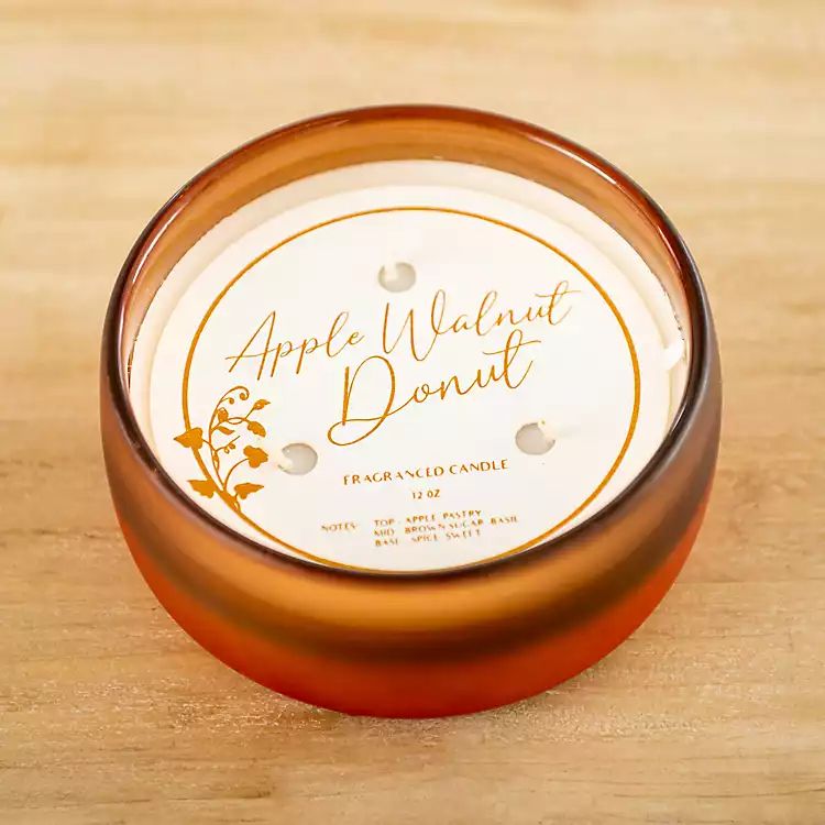 New! Apple Walnut Donut Copper Jar Candle | Kirkland's Home