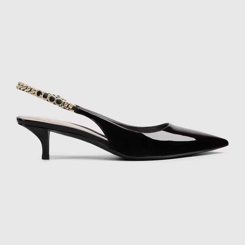 GUCCI Signoria Slingback Pump, Size 35.5 IT | Gucci (UK)