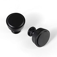 Goo-Ki 6 Pack Champagne Bronze Cabinet Drawer Knobs with Round Backboard - Modern Gold Bar Knob S... | Amazon (US)