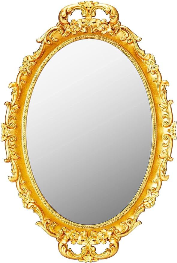 Mirrornova Decorative Wall Mirror, Vintage Hanging Mirrors for Bedroom Living-Room Dresser Decor,... | Amazon (US)