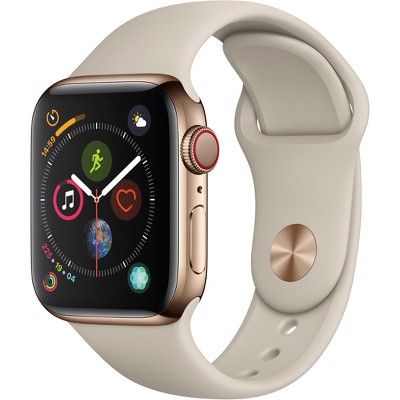 Apple Watch Series 4 GPS + Cellular, 40mm Stainless Steel Case | Target