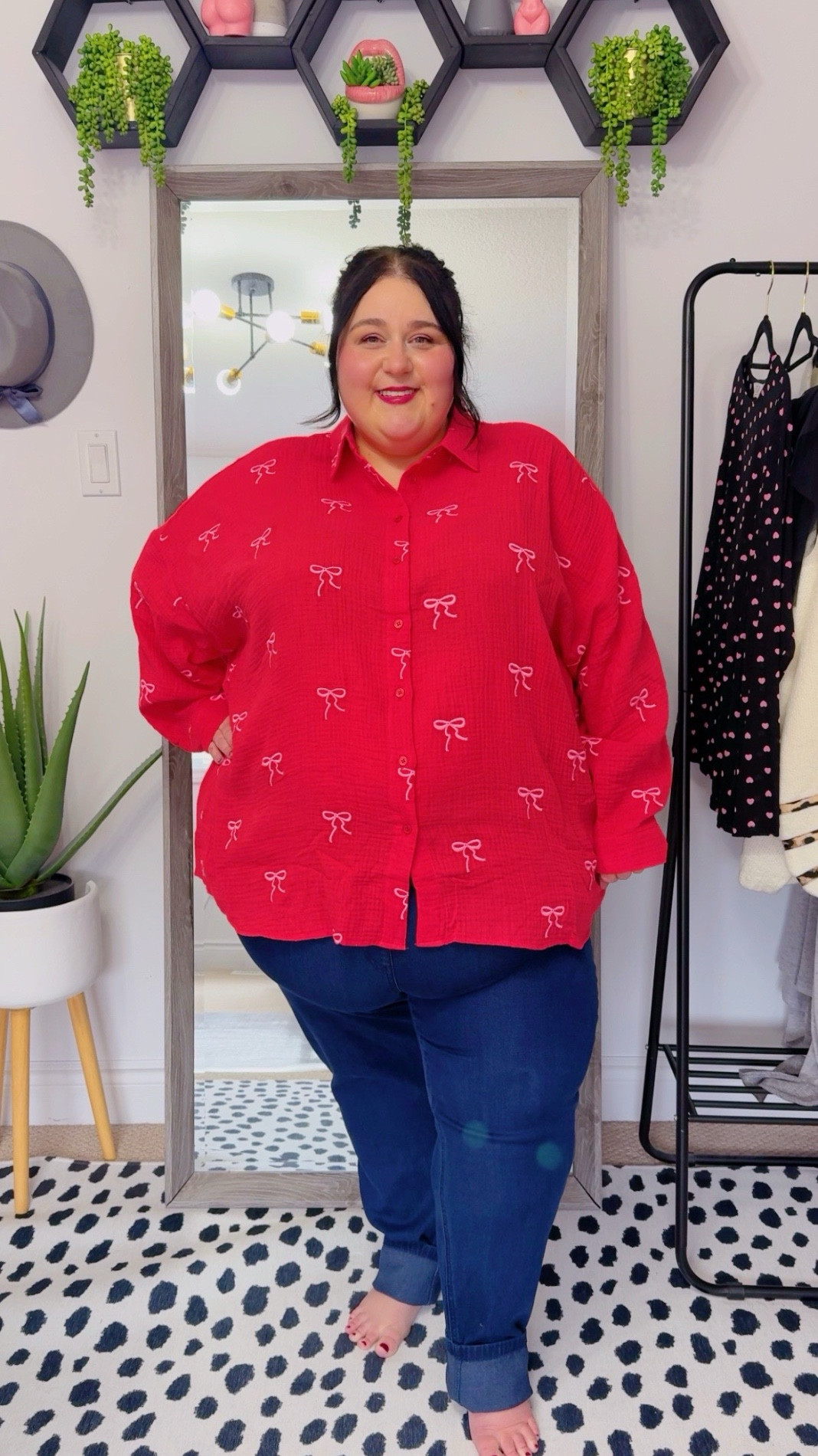 The cutest plus size bow shirt for Valentine’s Day from Ulla Popken. Use code CCULLA for 35% off 

#LTKpartywear #LTKplussize #LTKmidsize