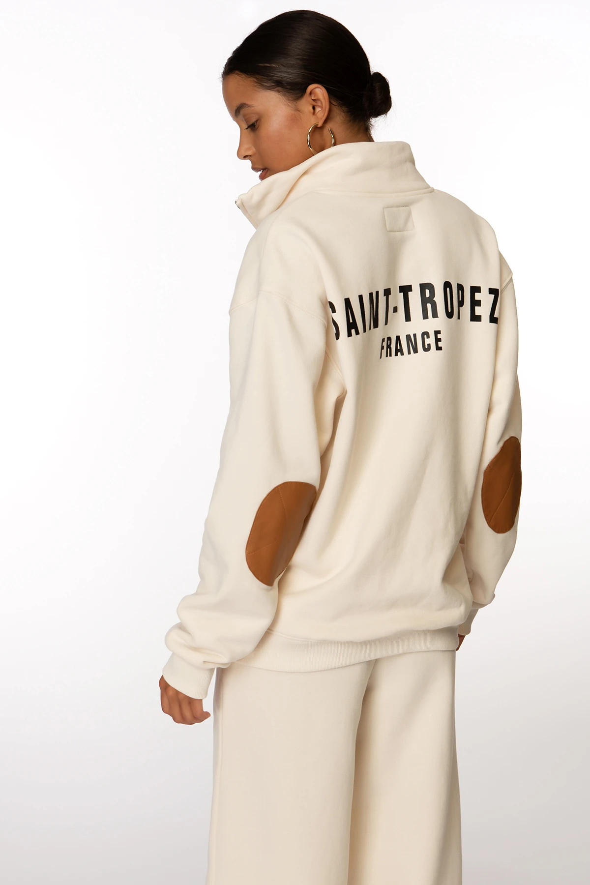 St. Tropez Boyfriend Half Zip | EllandEmm