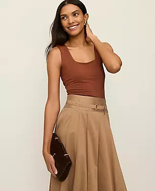 Square Neck Tank Top | Ann Taylor