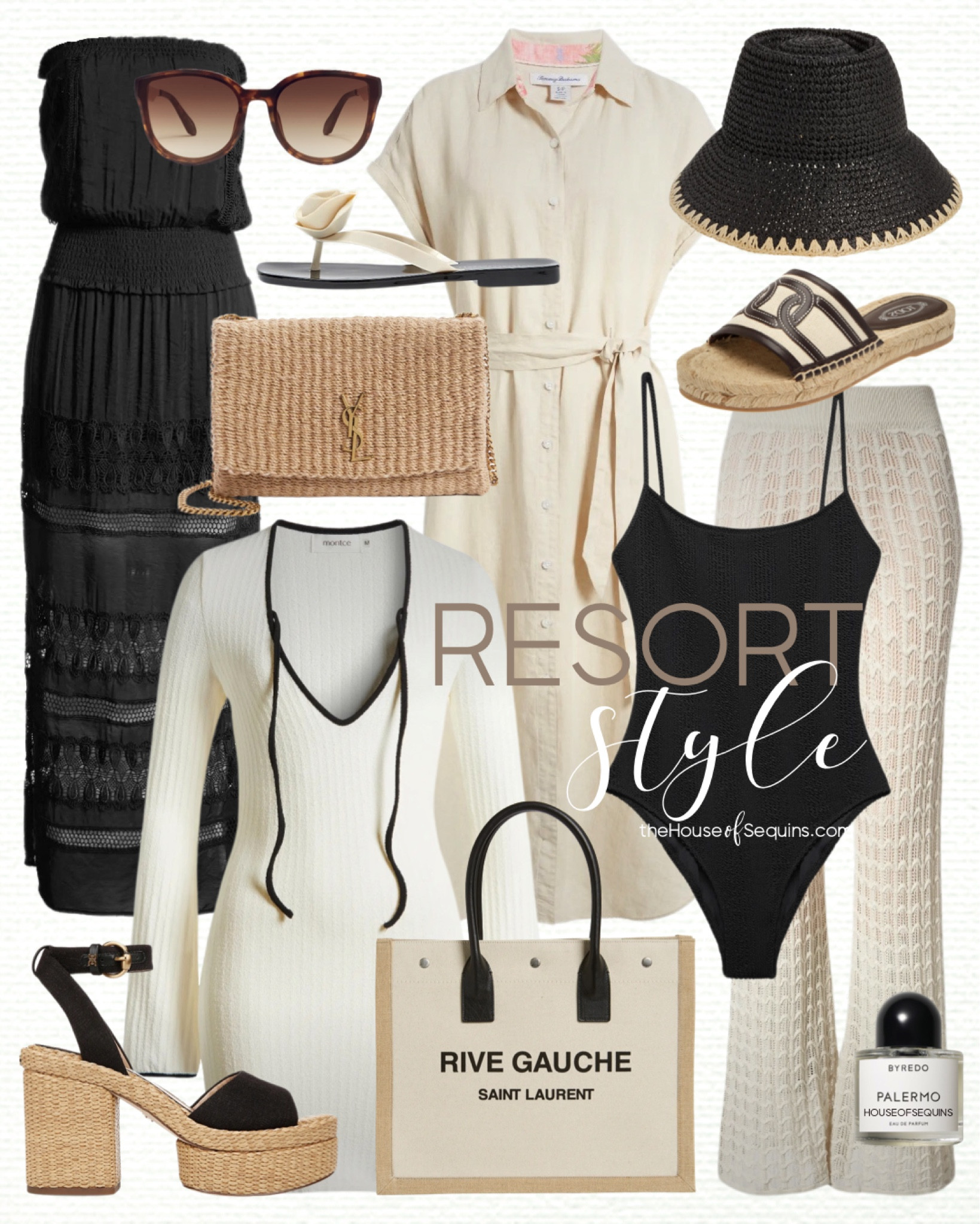 Shop these Nordstrom Vacation Outfit and Resortwear finds! Mango One piece swimsuit, shirt dress, lace maxi dress, Madewell straw bucket hat, Saint Laurent canvas tote bag, beach bag, Saint Laurent raffia bag, Tod’s Espadrille sandals, Sam Edelman Immie Platform sandals, swimsuit coverup, Jeffrey Campbell sandals Jelly flip flops, Quay sunglasses and more! 

Follow my shop @thehouseofsequins on the @shop.LTK app to shop this post and get my exclusive app-only content!

#liketkit #LTKswim #LTKtravel #LTKstyletip
@shop.ltk
https://liketk.it/4Djb1