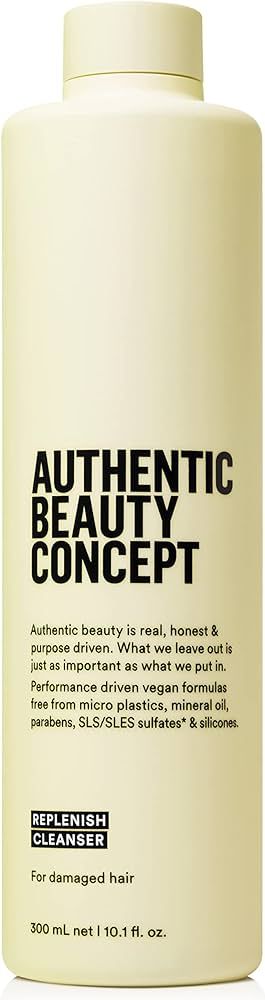 Authentic Beauty Concept Replenish Cleanser | Shampoo | Damaged Hair | Nourishes & Strengthens Ha... | Amazon (US)