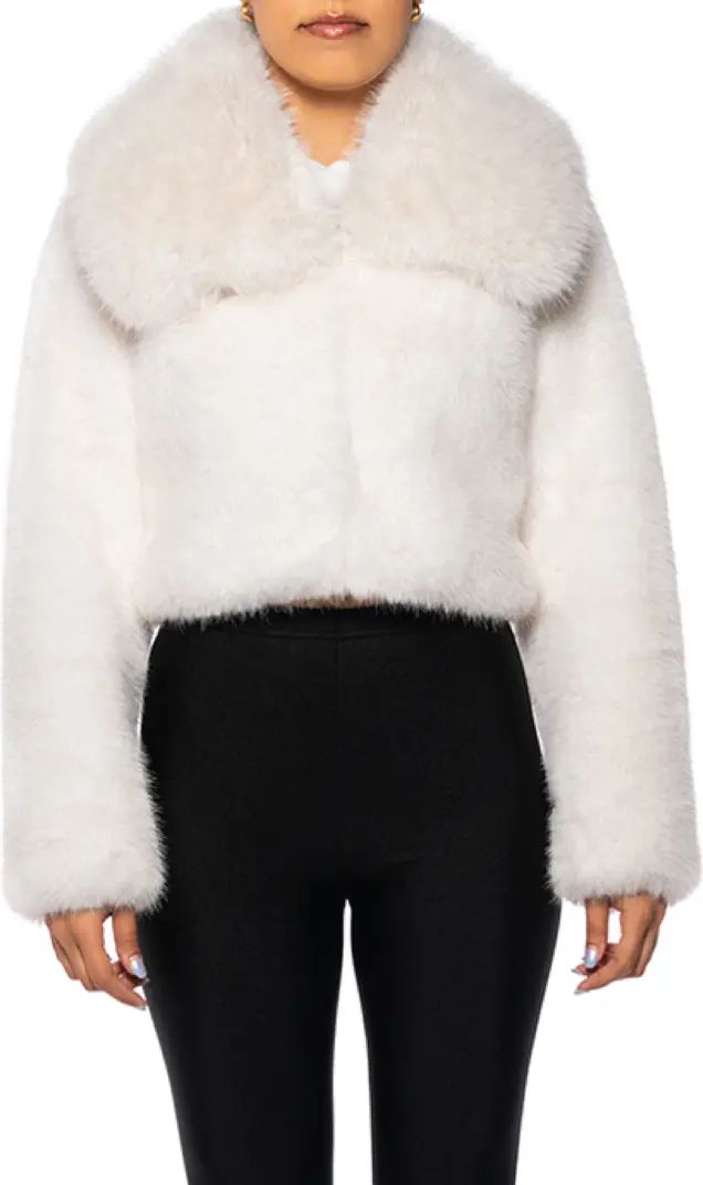 Crop Faux Fur Jacket | Nordstrom