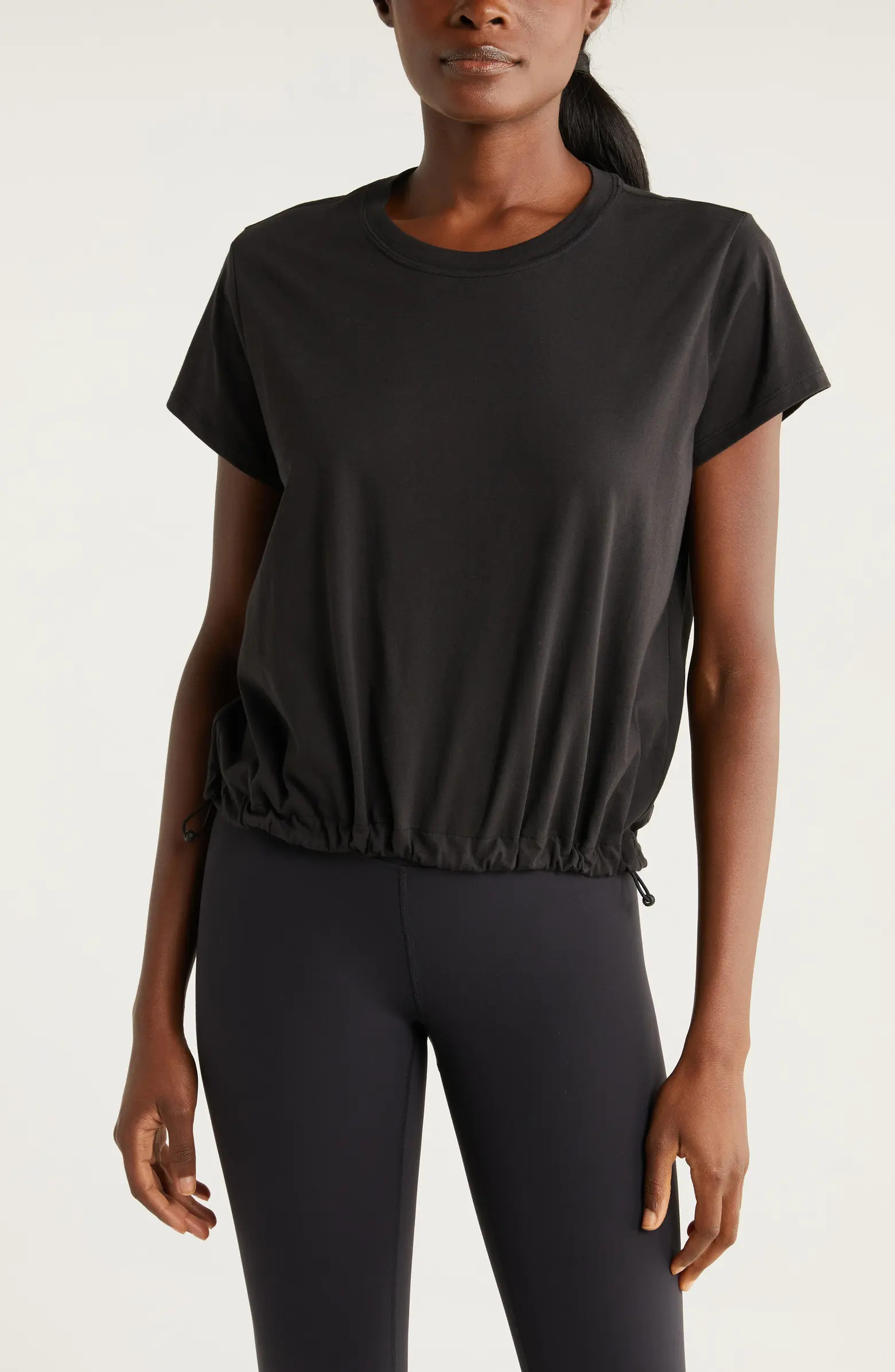 Cinch Bubble Pima Cotton T-Shirt | Nordstrom