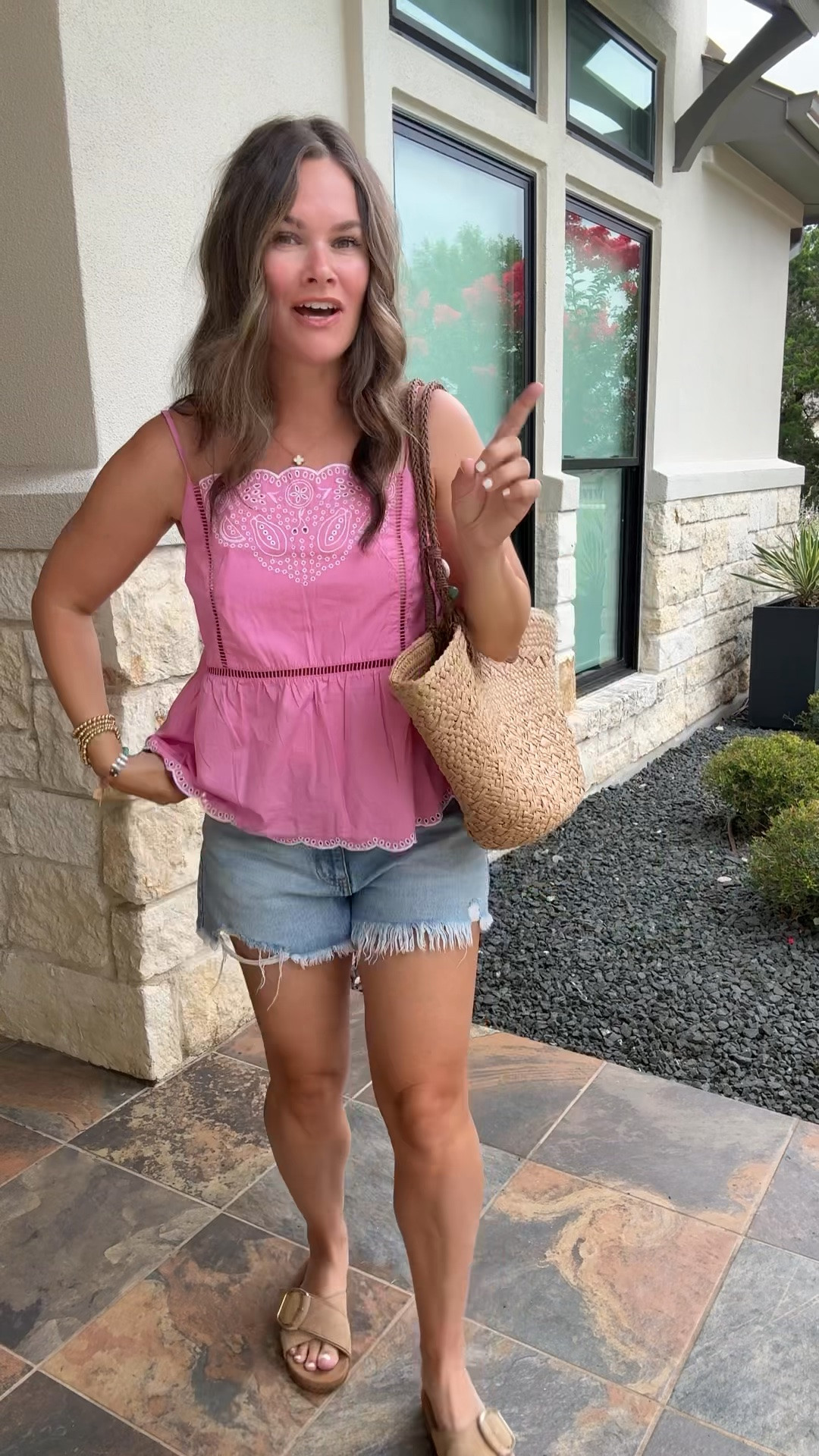 This Walmart Tank is absolutely adorable for this summer! The color pops with anything you pair it with!!

#LTKdayinmylife #LTKootd #LTKgrwm