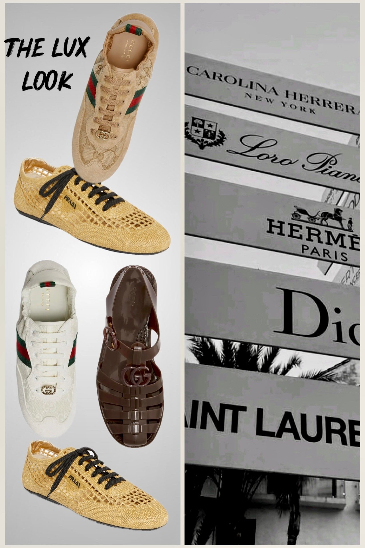 Designer Sneakers and Jelly Sandals

#LTKOver40 #LTKgrwm #LTKMothersDay