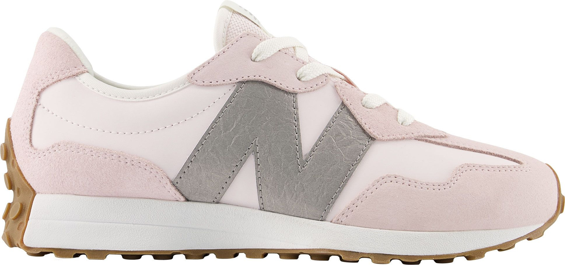 New Balance Kids' Grade School 327 Shoes, Size 3.5, White/Green | DICK'S Sporting Goods