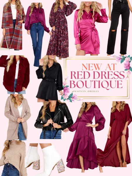 New at red dress boutique! Beautiful fall outfits! Fall dresses , fall wedding guest dresses , maxi dresses , sweaters, mini dresses , leather jackets , sherpa jackets , cardigans , jeans , crop tops , jeans , floral dresses , floral tops , workwear , and leather jackets .  

#LTKSeasonal #LTKstyletip #LTKsalealert #LTKunder100 #LTKunder50 #LTKworkwear #LTKwedding #LTKshoecrush #LTKcurves #LTKtravel #LTKbump