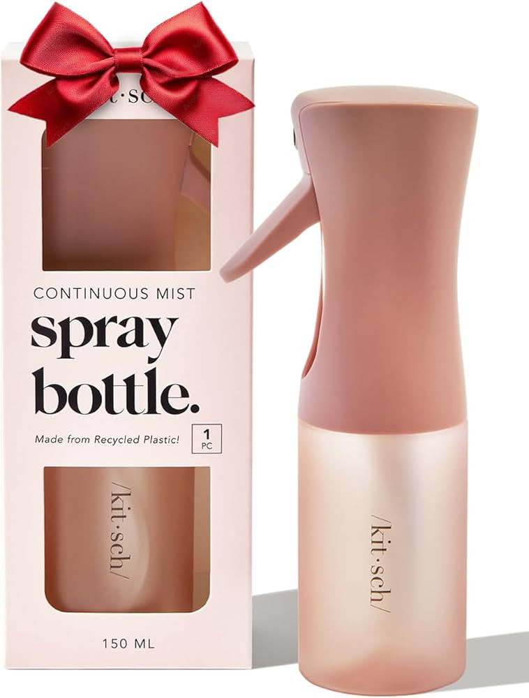 Kitsch Spray Bottle for Hair - Continuous Water Mister with Ultra Fine Mist for Hairstyling, Barb... | Amazon (US)
