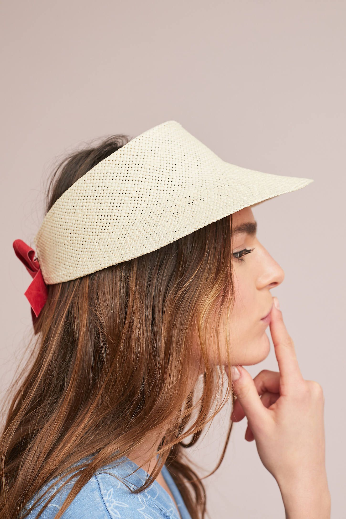 Vanessa Suede Visor | Anthropologie (US)