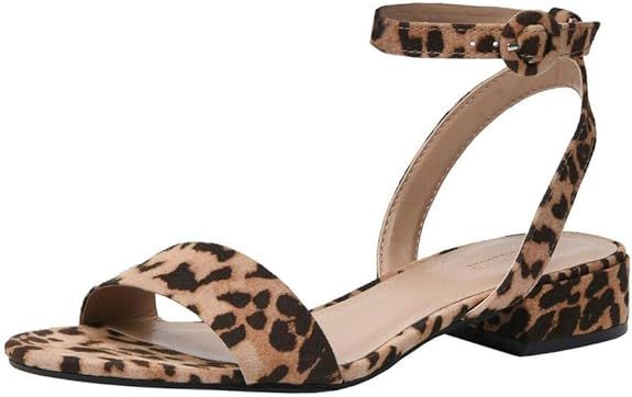 CUSHIONAIRE Women's Nila one band low block heel sandal +Wide Widths Available | Amazon (US)