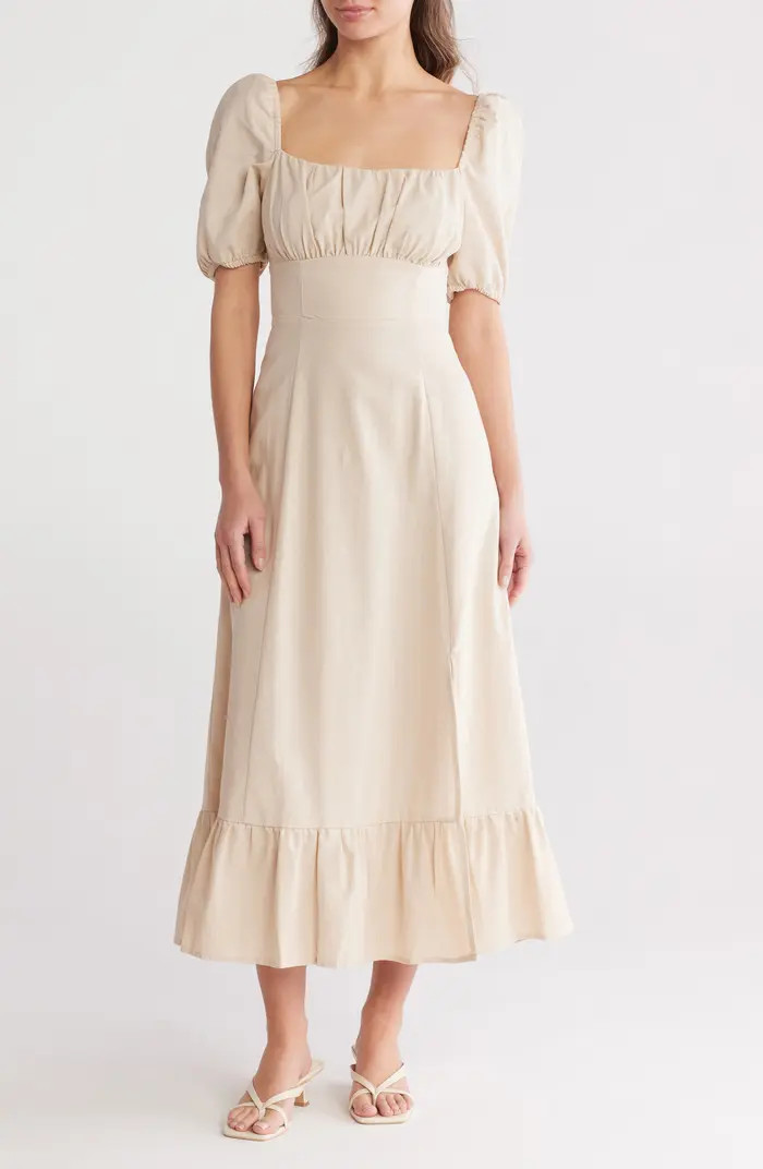 Square Neck Maxi Dress | Nordstrom Rack