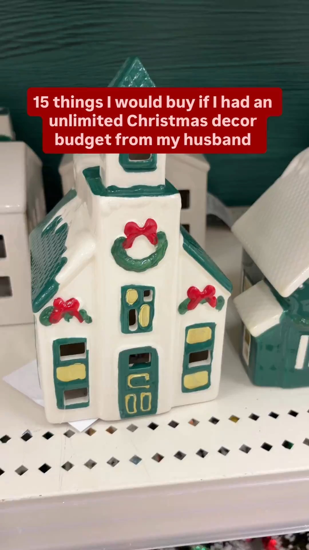 If I had an unlimited Christmas decor budget… every one of these would have come home with me 😅

But I had to choose just one for now! 🎄 Which one would you bring home!? ⬇️

#target #targetfinds #christmas #christmasdecor #hearthandhand #hearthandhandwithmagnolia #targetdeals #targetmom #targetstyle #liketkit #LTKHome #LTKHoliday #LTKSeasonal

#LTKSaleAlert #LTKHoliday #LTKSeasonal