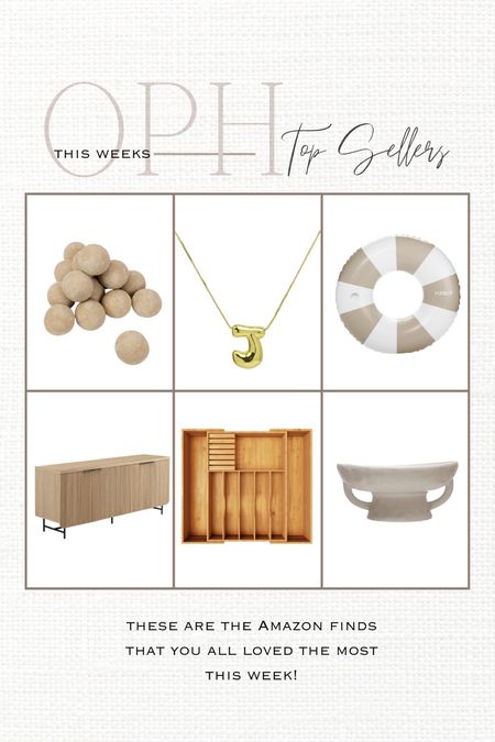 Top selling Amazon finds this week!

Initial necklace, bubble necklace, ceramic fire balls, stoneware bowl, decorative bowl, decor bowl, home decor, silverware organizer, fluted cabinet, fluted sideboard, reeded cabinet, tan tube, pool toys, pool floats, kitchen organization, Amazon home, Amazon furniture, bestsellers

#LTKStyleTip #LTKSeasonal #LTKHome