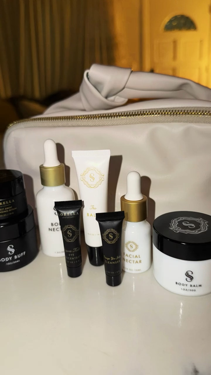 The Ritual by Sorella Apothecary ✨ #ad
Seven deeply hydrating essentials designed to cleanse, nourish, and lock in glow from head to toe.

This complete set includes the Melt Away Cleansing Ritual with calming blue tansy, Yogurt Kale Eye Concentrate, The Balm, Facial Nectar, Body Buff, Body Balm, and Body Nectar. Each step works together to support the skin barrier, seal in moisture, and leave skin soft, radiant, and beautifully glazed.

I’ve linked The Ritual here in my LTK Shop so you can explore the full set and shop directly from this post 🤍
@Sorella Apothecary

#sorellaapothecary #skincare 


#LTKBeauty #LTKgrwm #LTKselfcare