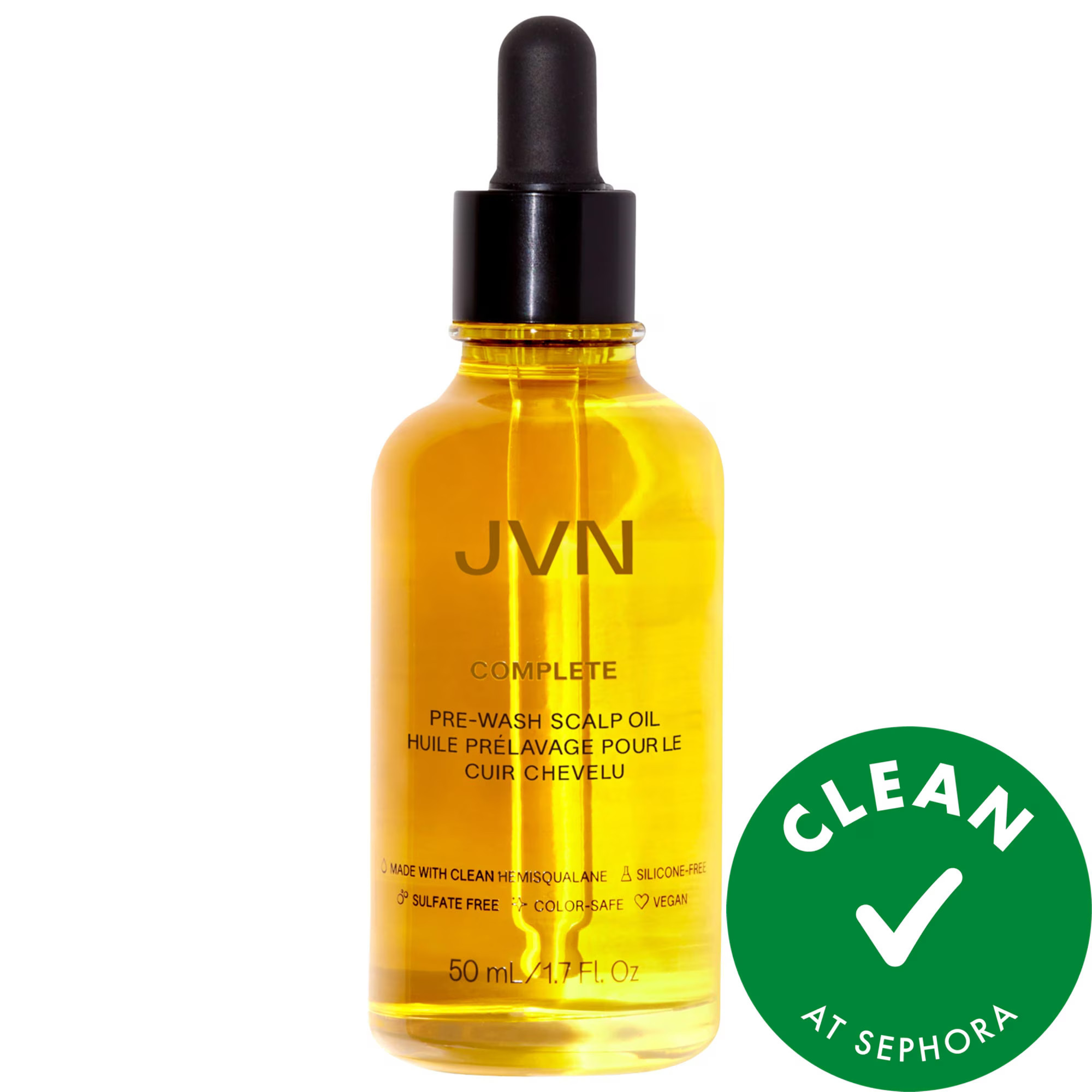 JVN Complete Pre-Wash Scalp & Hair Strengthening Treatment Oil 1.7 oz/ 50 ml | Sephora (US)