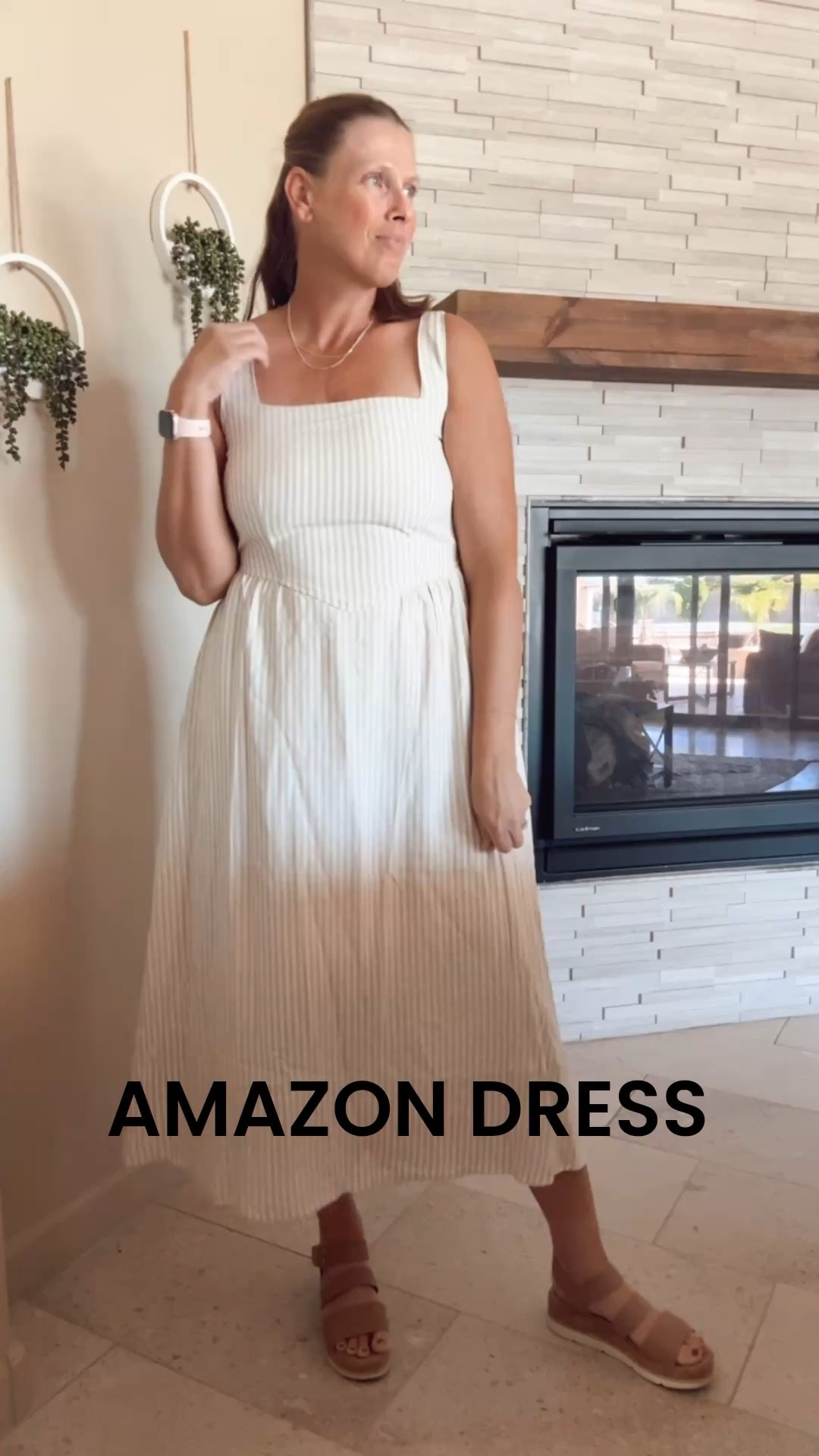 Cute neutral stripes

Amazon dress, neutral dress, vacation dress, European summer vibes, mom outfit, effortless style, casual chic outfit 

#LTKOver40 #LTKTravel #LTKootd