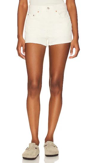 LEVI'S 501 Original Short in White. Size 33. Also in 30. | Revolve Clothing (Global)