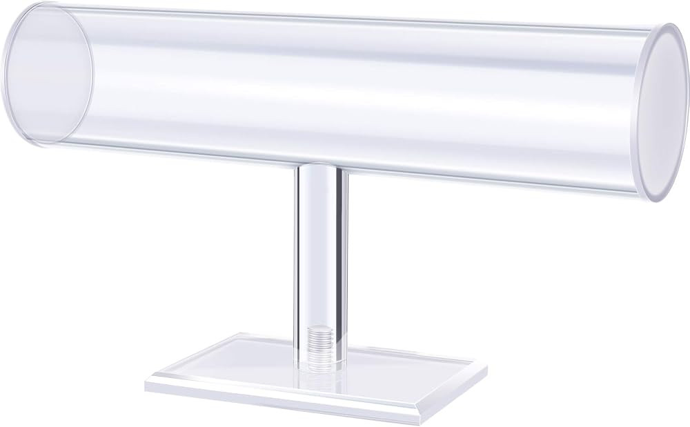 Maitys Hovering Acrylic Bracelet Jewelry Display Stand Holder Acrylic T Bar Necklace Display Stan... | Amazon (US)