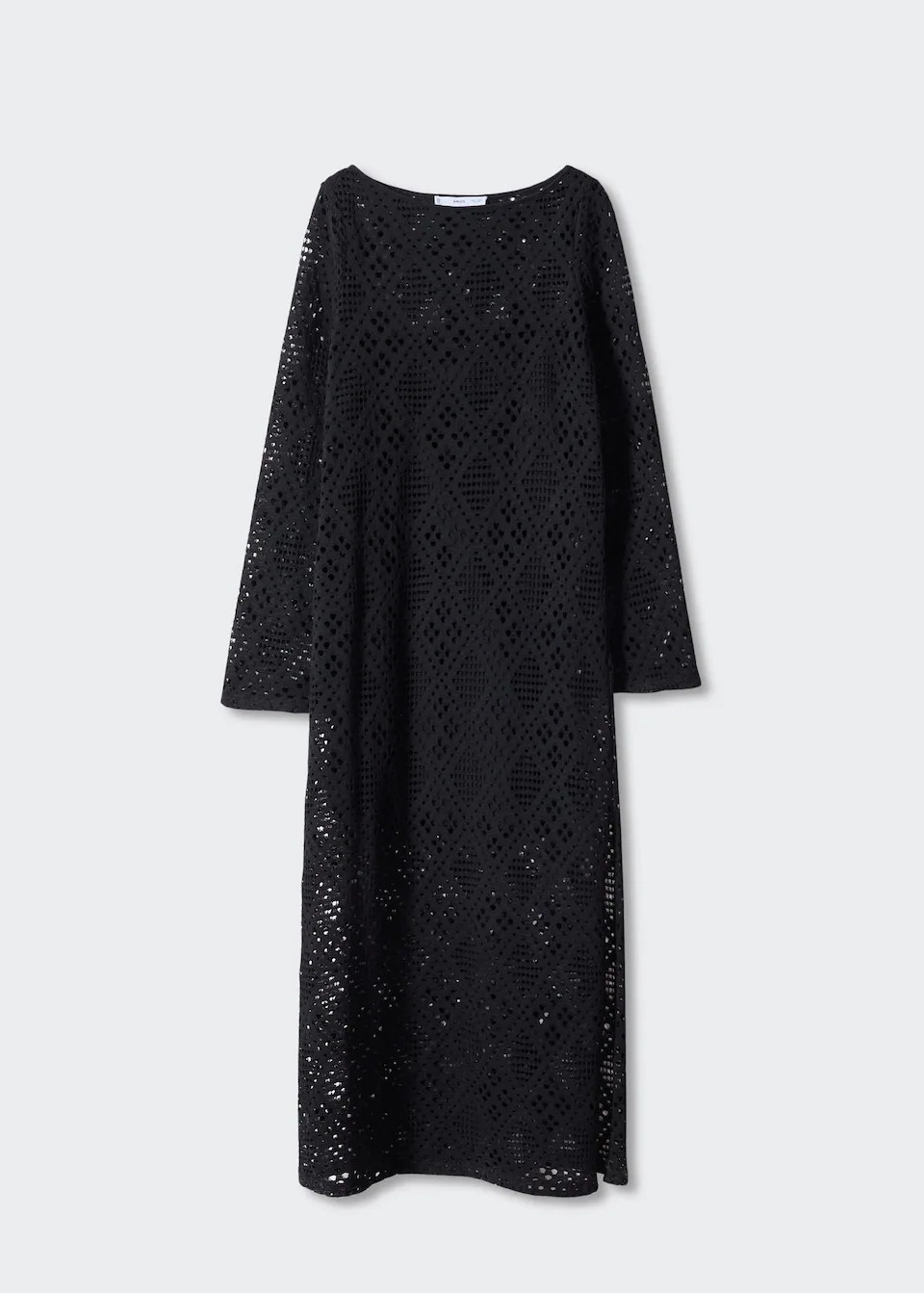 Kleid mit geometrischem lochmuster -  Damen | Mango Schweiz | Mango CH