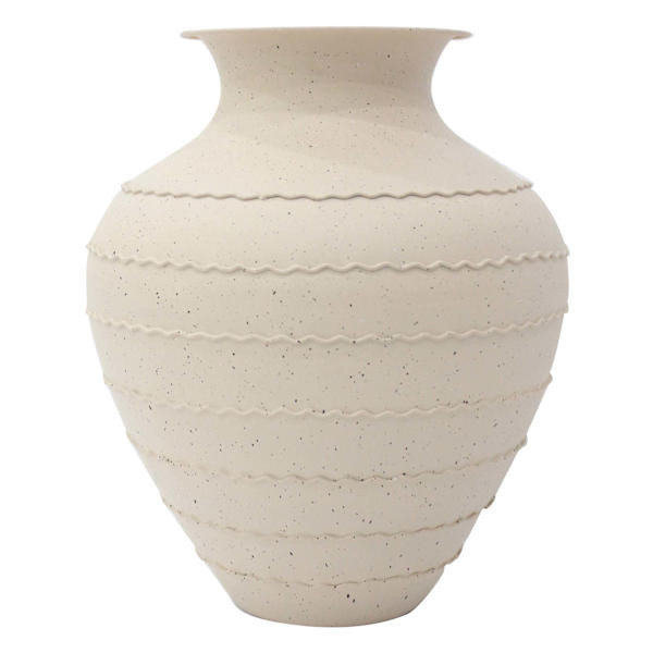 Decorative Antique Vase, 12", Neutral, Metal, sold by At Home | At Home