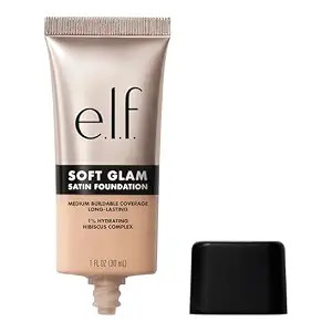e.l.f. Soft Glam Foundation, Medium Coverage, Long-Lasting & Buildable Foundation For A Smooth, S... | Amazon (US)