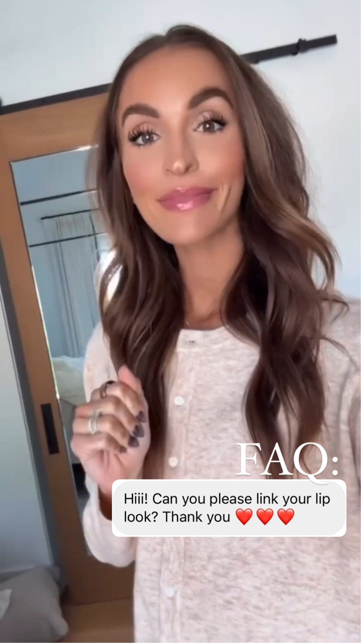 in shade ‘posh’ 🤎