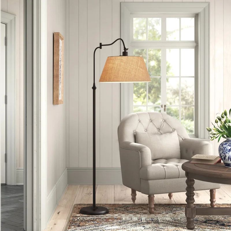 Theodora Swing Arm Floor Lamp | Wayfair North America