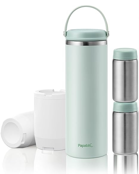 Papablic Innovative 360° CapsuleChill Breastmilk Cooler for 36H Safe Storage, 20oz Stress-Free P... | Amazon (US)