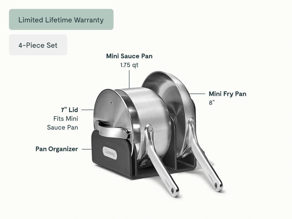 Stainless Steel Mini Fry Pan | Caraway | Caraway