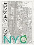 Posterazzi Collection Mid Century NYC Map Poster Print by Z Studio (18 x 24) | Amazon (US)