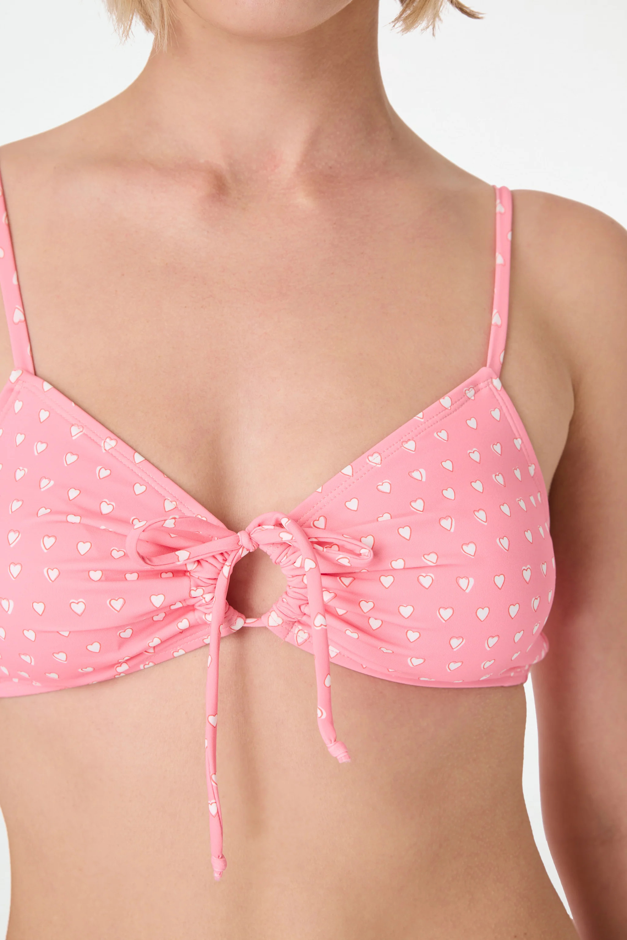 Hearts Mariza Bikini Top | Roller Rabbit | Roller Rabbit
