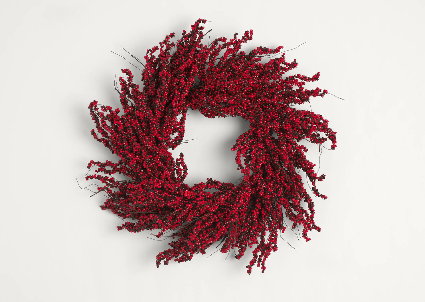 Carys Berry Wreath Red | Urban Barn