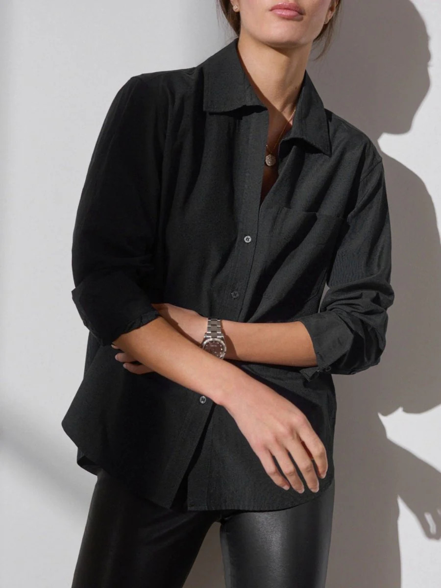 Women's Everyday Shirt in Black Onyx | Brochu Walker | Brochu Walker