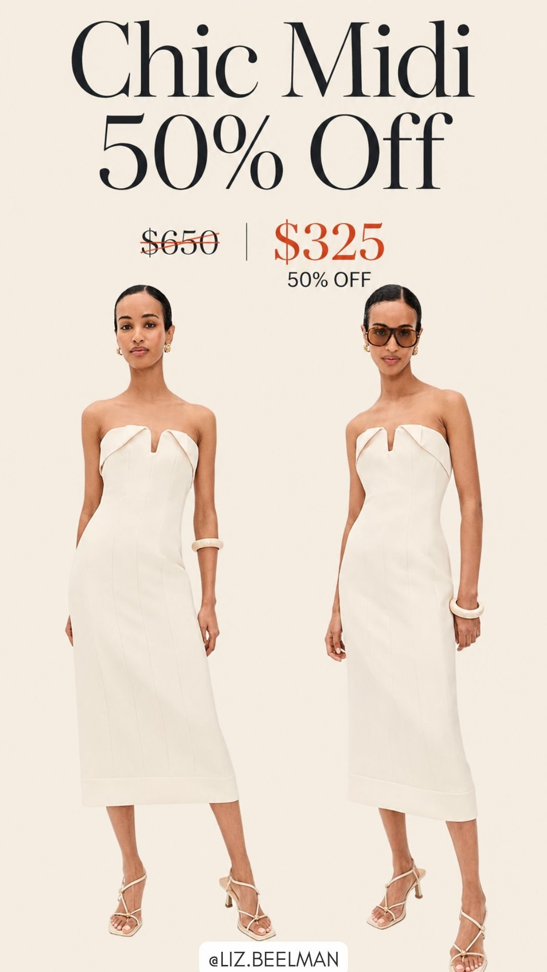 Designer Chic Midi, 50% Off

#midi #chic #sale #deal 

 