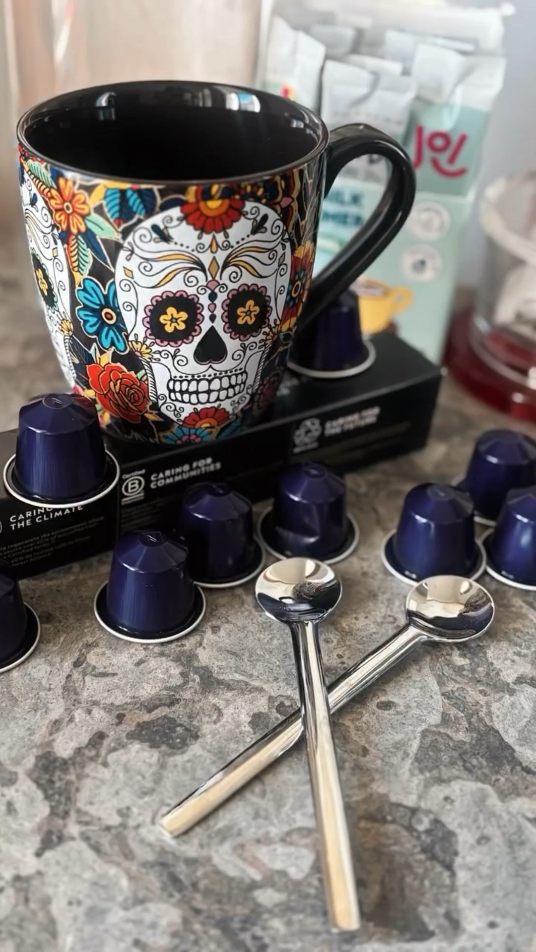 I have been a huge fan of @nespresso for years. I love that these make the perfect shot of espresso. I am fortunate to have the Creatista  Plus  Machine so can use my Nespresso capsules to make lattes and Americanos. The flavor is well balanced and each new cup is fresh. Plus I can recycle the empty capsules once it is used. These also fit perfectly in my capsule storage under my Nespresso machine. 


#LTKGiftGuide #LTKdayinmylife #LTKmorningroutine