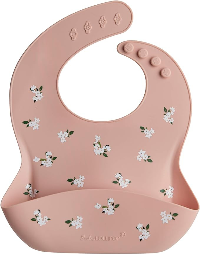 Loulou Lollipop Soft, Waterproof Silicone Feeding Bib for Babies and Toddlers | Amazon (US)