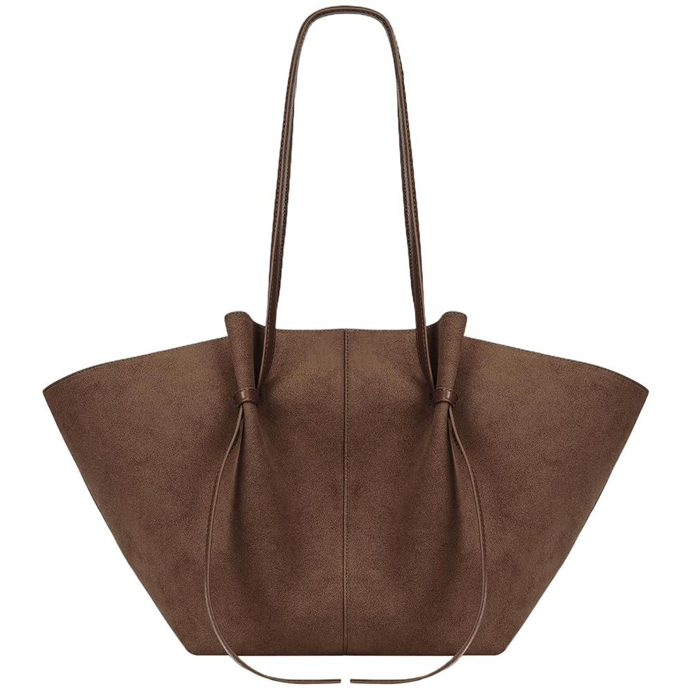 ACUYE Leather Tote Bag for Women Work Tote Bag Top Handle Bag Luxury Hobo Handbag Y2K Purse with ... | Amazon (UK)